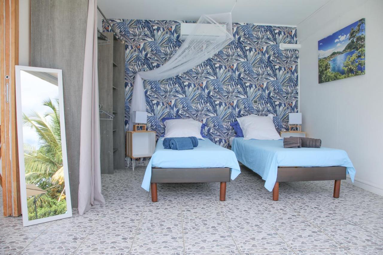 L Orchidee Bleue, Bas De Villa, Vue Mer, Piscine Privee Sainte-Anne  Dış mekan fotoğraf
