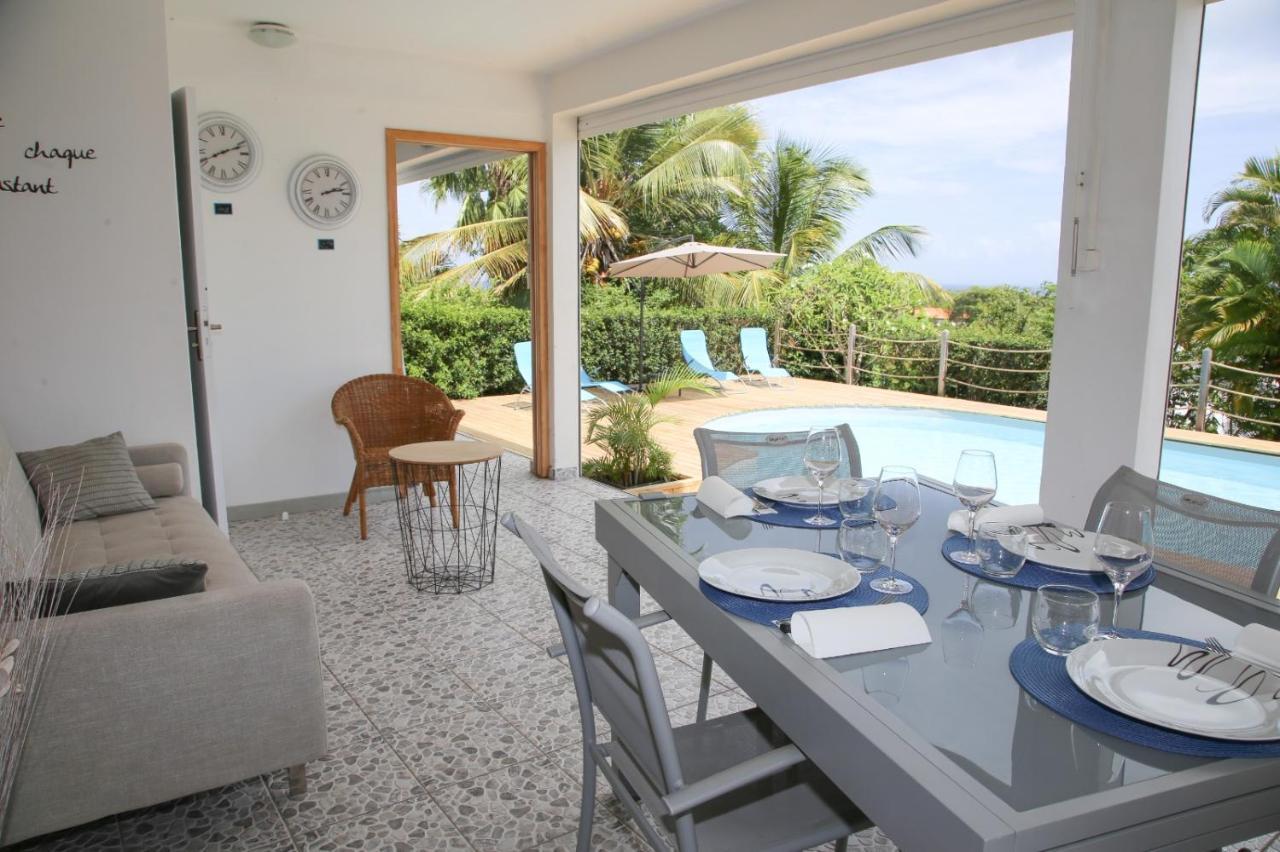 L Orchidee Bleue, Bas De Villa, Vue Mer, Piscine Privee Sainte-Anne  Dış mekan fotoğraf